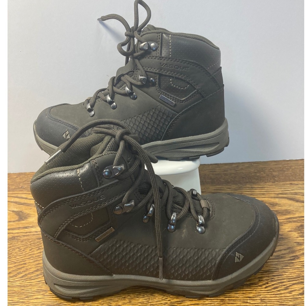 Vasque 7248 Childrens Waterproof Hiking Boots Brown Size 2 UK 1 EU 33 Gorpcore